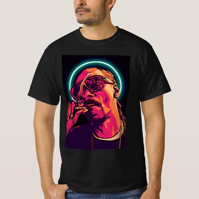 Camiseta Viñeta de música rock (Anverso)