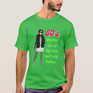 Camiseta Viñeta de nostalgia rebobinada de los años 80