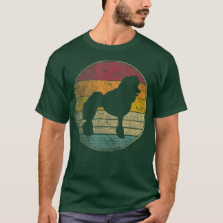 Camiseta Viñeta de perro canino con problemas retro 70 s 80