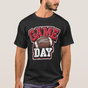 Camiseta Viñeta Deportiva del equipo de fútbol de Game Day