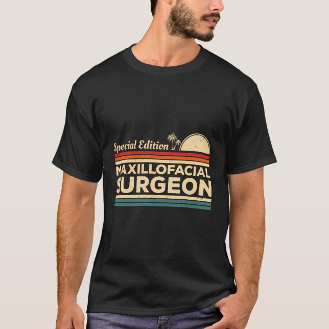 Camiseta Viñeta Edición Especial Cirujano Maxillofacial (Anverso)