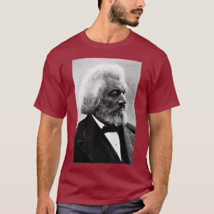 Camiseta Viñeta Frederick Douglass T Historia del arte negr
