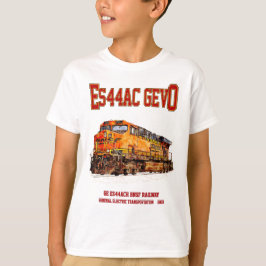 Camiseta Viñeta GE ES44AC GEVO Diesel Locomotora