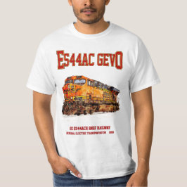 Camiseta Viñeta GE ES44AC GEVO Diesel Locomotora
