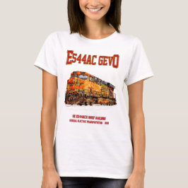 Camiseta Viñeta GE ES44AC GEVO Diesel Locomotora