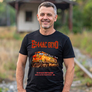 Camiseta Viñeta GE ES44AC GEVO Diesel Locomotora