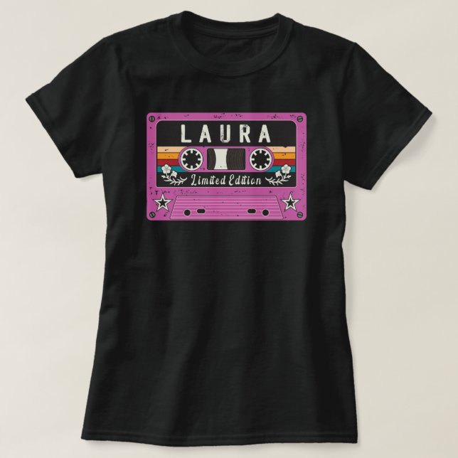 Camiseta Viñeta Laura Name T-Shirt (Diseño del anverso)
