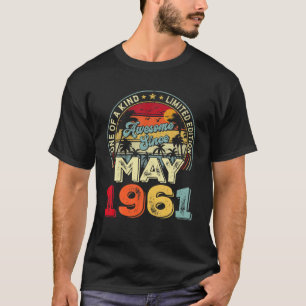 Camiseta Viñeta Mayo 1961 Decoraciones De Cumpleaños 60 Boy