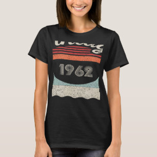 Camiseta Viñeta Nacida En 1962 Cumpleaños 60 Años