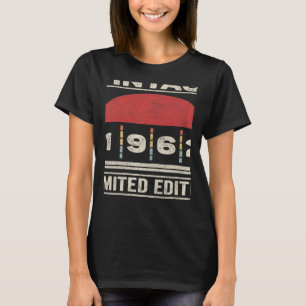 Camiseta Viñeta Nacida En 1962 Cumpleaños 60 Años