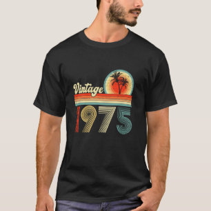 Camiseta Viñeta Nacida En 1975 Regalos De 50 Años De Edad