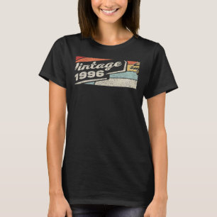 Camiseta Viñeta Nacida En 1996 26º Cumpleaños 26 Años