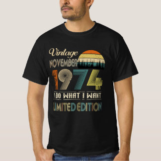 Camiseta Viñeta Noviembre de 1974 Lo que quiero edición lim
