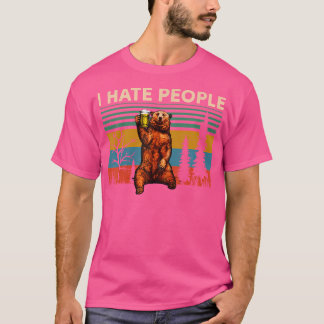 Camiseta Viñeta Odio A La Gente - Senderismo Trekki