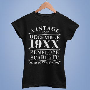 Camiseta Viñeta personalizada de edad avanzada