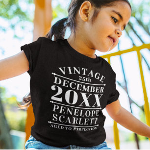 Camiseta Viñeta personalizada de edad avanzada