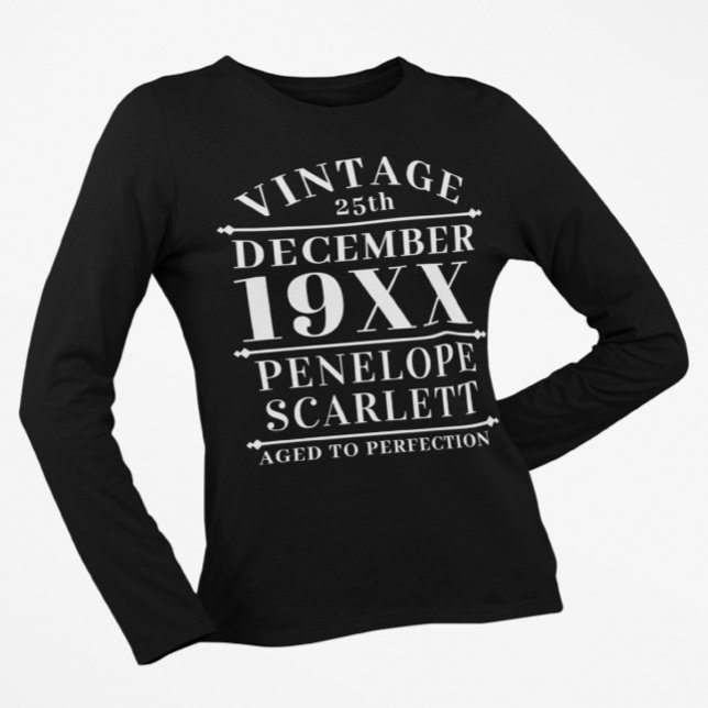 Camiseta Viñeta personalizada de edad avanzada a perfección (Subido por el creador)