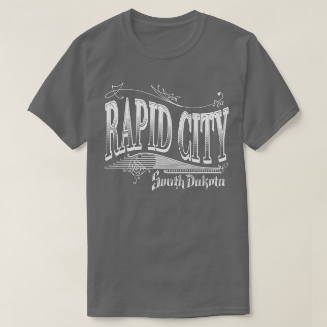 Camiseta Viñeta Rapid City SD (Diseño del anverso)