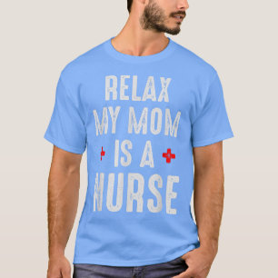 Camiseta Viñeta Rela Mi mamá es una enfermera
