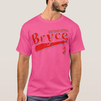 Camiseta Viñeta Retro Bryce Béisbol Filadelfia