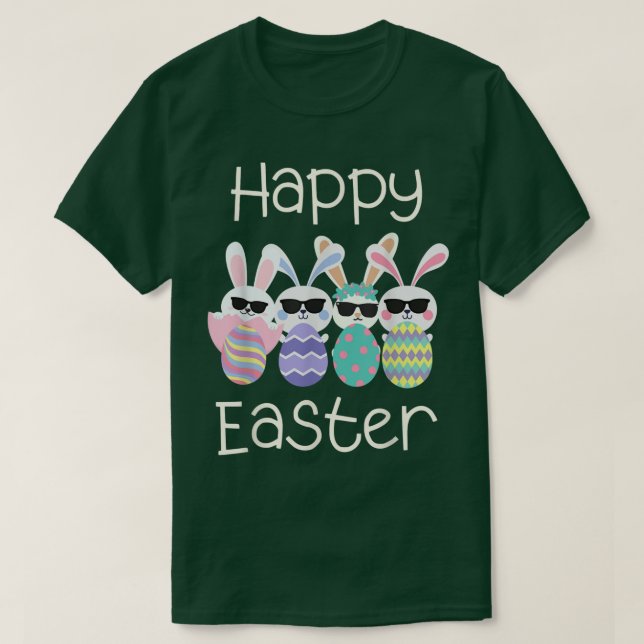 Camiseta Viñeta Retro Feliz Pascua de Semana Santa  (Diseño del anverso)