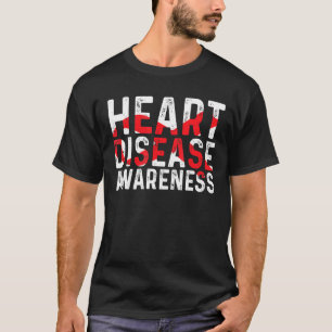 Camiseta Viñeta roja vendimia Sensibilización sobre la enfe
