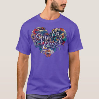 CAMISETA VIÑETA SANTA RUSH COLORIDO ANTIGUO