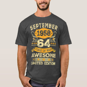 Camiseta Viñeta Septiembre 1958 Niño de 64 años