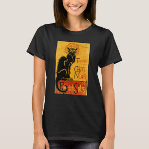 Camiseta Viñeta Tour du Chat Noir Gato Negro Para Halloween