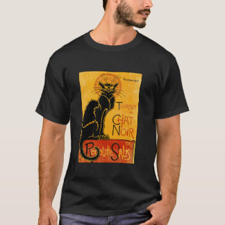 Camiseta Viñeta Tour du Chat Noir Gato Negro Para Halloween