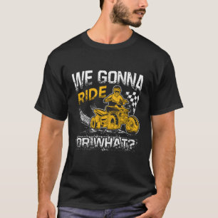Camiseta Viñeta Vintage O Qué Gracioso Quad Biker Atv Sx