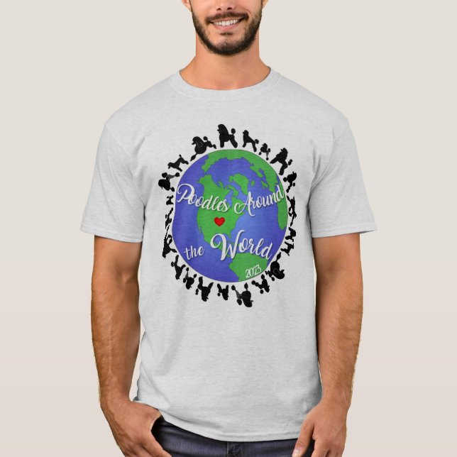 Camiseta Viñetas alrededor del mundo 2023 (Anverso)