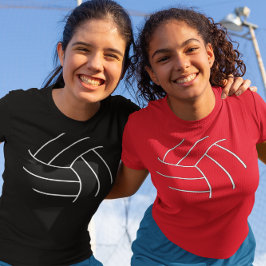 Camiseta Viñetas de voleibol
