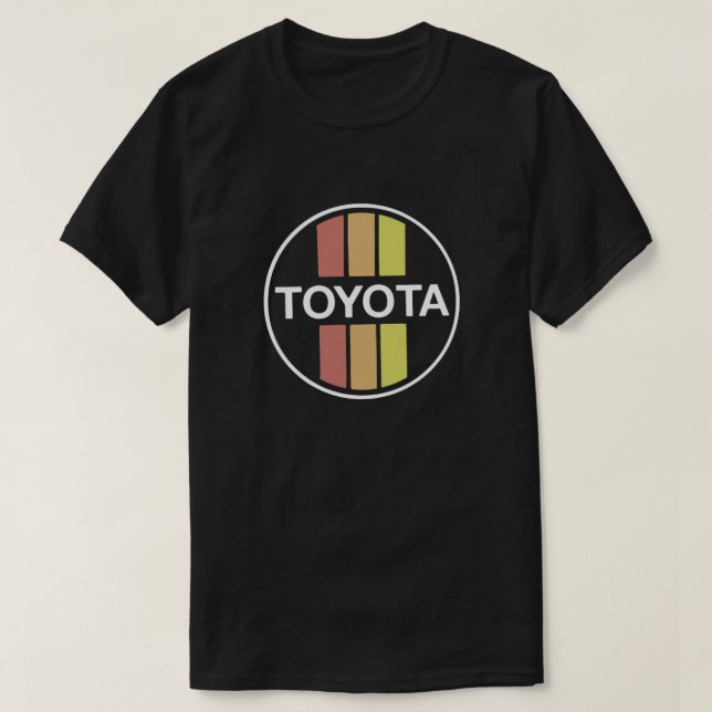 Camiseta Viñetas TOYOTA de los años 70 Japón (Diseño del anverso)