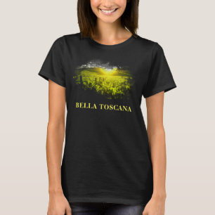 Camiseta *~* Vineyard Grapes Tuscan Sunset Italy AR21 Lady