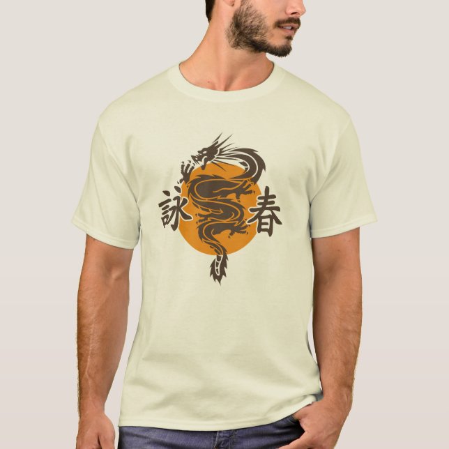 Camiseta Ving Tsun dragon (Anverso)