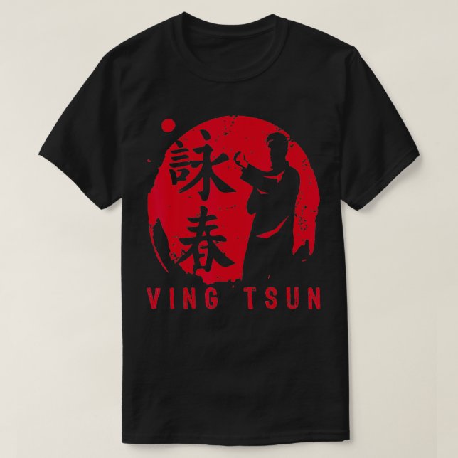 Camiseta Ving Tsun Kung Fu Artes Marciales (Diseño del anverso)