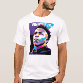 Camiseta Vinicius Jr. en WPAP Style
