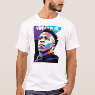 Camiseta Vinicius Jr. en WPAP Style