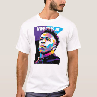Camiseta Vinicius Jr. en WPAP Style
