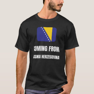 Camiseta Viniendo de Bosnia Herzegovina