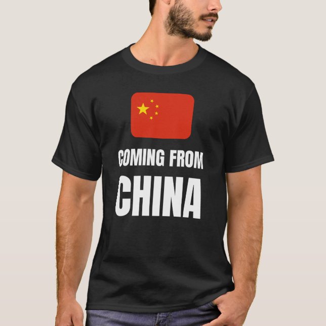 Camiseta Viniendo de China (Anverso)