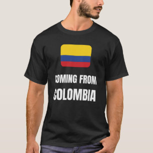 Camiseta Viniendo de Colombia