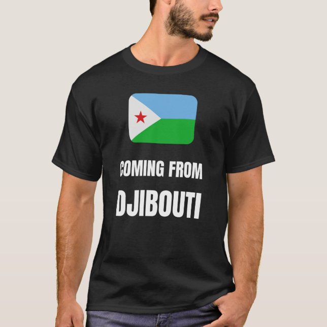 Camiseta Viniendo de djibouti (Anverso)