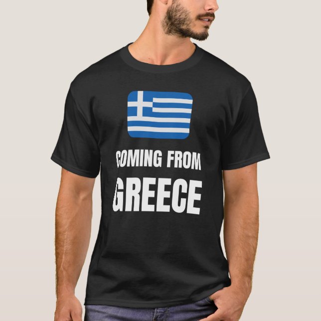Camiseta Viniendo de Grecia (Anverso)