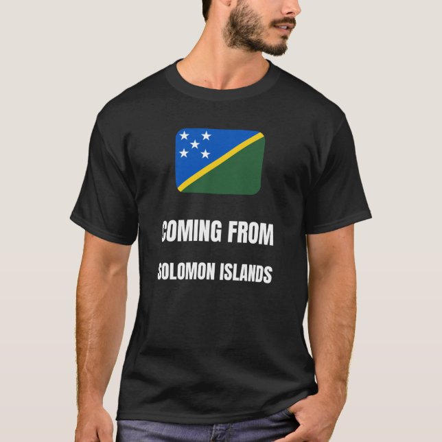Camiseta Viniendo de las Islas Salomón (Anverso)