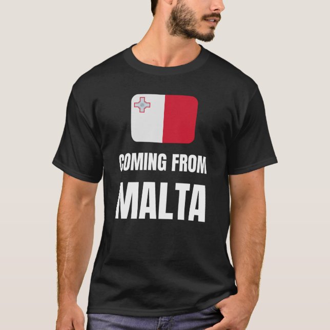 Camiseta Viniendo de Malta (Anverso)