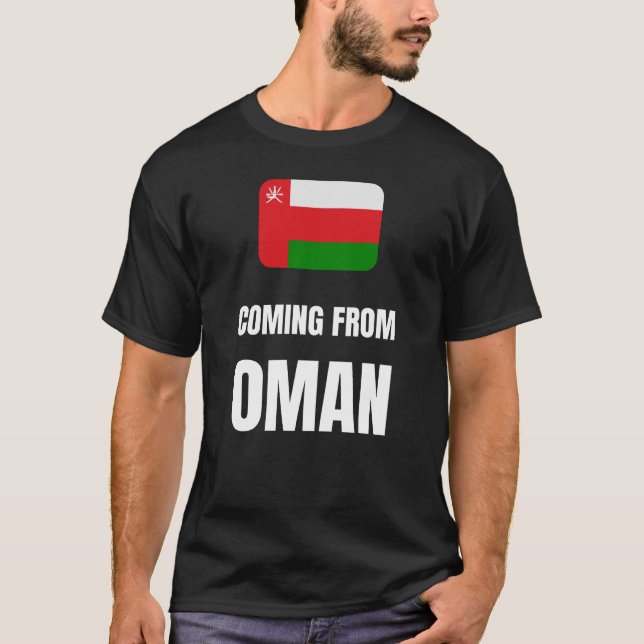 Camiseta Viniendo de Omán (Anverso)