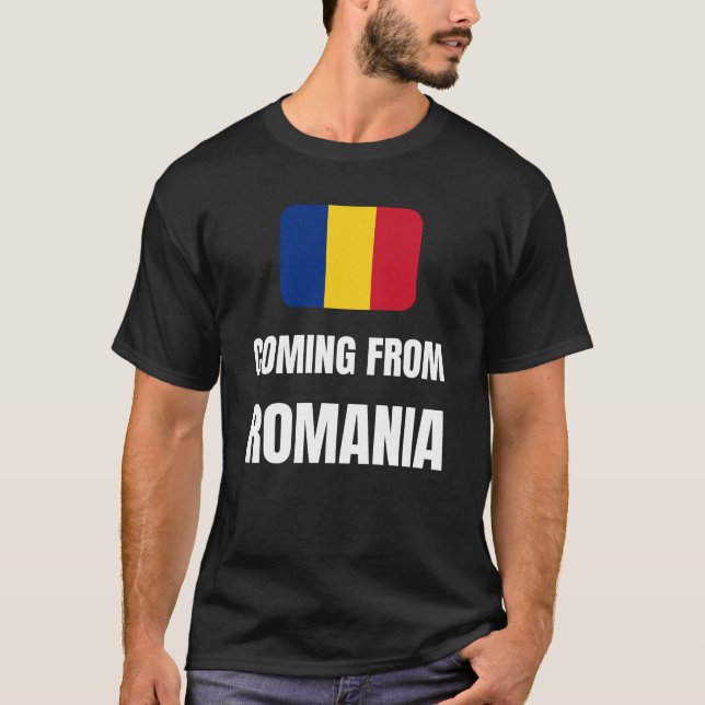 Camiseta Viniendo de Rumania (Anverso)