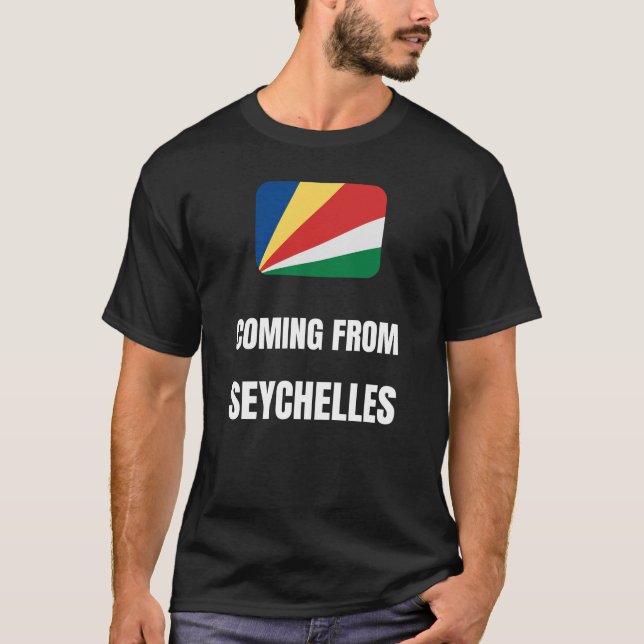 Camiseta Viniendo de Seychelles (Anverso)